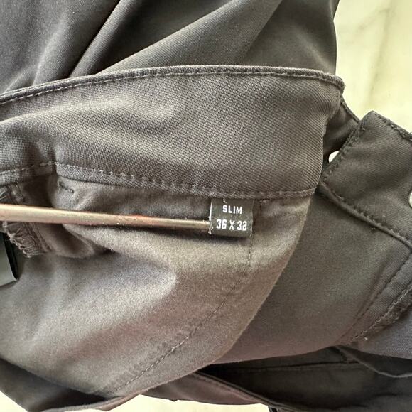 Cuts Clothing Men's AO 5 Pocket Slim Pants Black 36" x 29" Everyday Work Travel - Picture 5 of 7